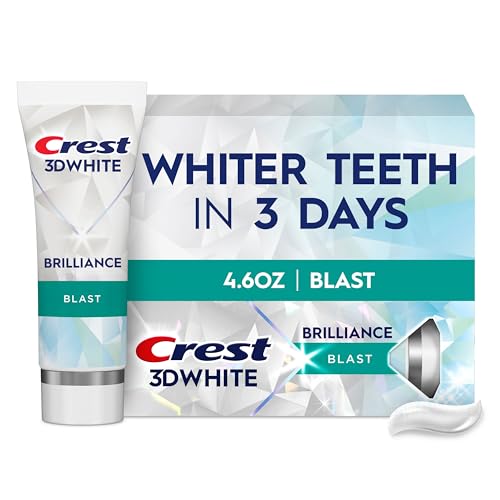 Pasta Dental Crest 3D White Brilliance Blast, 4.6 oz, Anticaries con Flúor, 100% Más Remoción de Manchas, Prevención de Manchas Activas por 24 Horas - imagen 6
