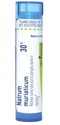 Boiron Natrum Muriaticum 30C Medicina Homeopática para Nariz Moquienta - 80 Gránulos - imagen 2