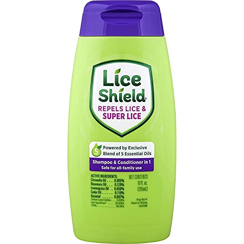 Champú y Acondicionador Lice Shield 2 en 1, Repele Piojos y Superpiojos, 10 fl oz - imagen 2