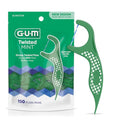 GUM Palillos de Hilo Dental Sabor Menta, Hilo Resistente y Mango Fácil de Agarrar, 150 Piezas - imagen 1