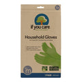 Guantes de Algodón Medianos Forrados If You Care – Duraderos, Reutilizables, de Caucho Comercio Justo – 1 Par - imagen 1