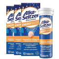 Alka-Seltzer Energy Boost: Suplemento Energético Diurno con Cafeína, Guaraná y Vitaminas B, Tabletas Efervescentes Sin Azúcar, Sabor Tropical, 30 - imagen 1