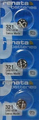 Batería para Reloj Renata 321 0%Hg Libre de Mercurio - Paquete de 3 - imagen 4