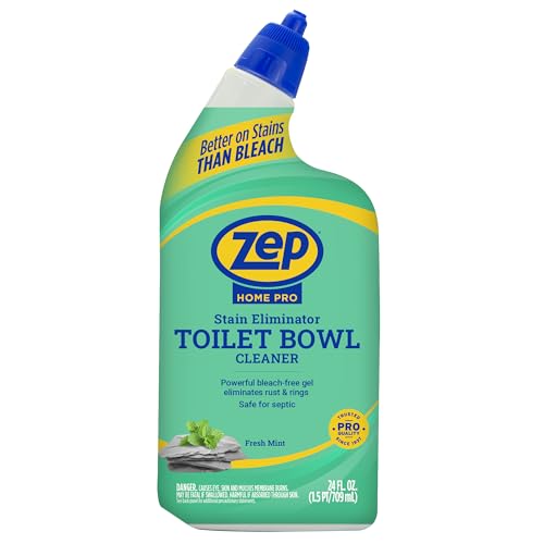 Limpiador de Inodoro Zep Home Pro Pro-Strength Eliminador de Manchas - 24 FL OZ (1 Paquete) - Disuelve Manchas Difíciles de Sarro y Óxido - imagen 4