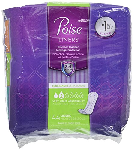 Protectores diarios largos Poise de 44 unidades - #2 Protección ligera contra filtraciones de orina - Paquete de 44 protectores - imagen 6