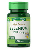 Suplemento de Selenio 200 mcg de Nature's Truth | Tabletas de Alta Potencia | Vegano, Sin OGM y Sin Gluten - imagen 1