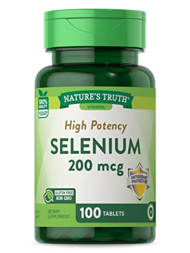 Suplemento de Selenio 200 mcg de Nature's Truth | Tabletas de Alta Potencia | Vegano, Sin OGM y Sin Gluten - imagen 4