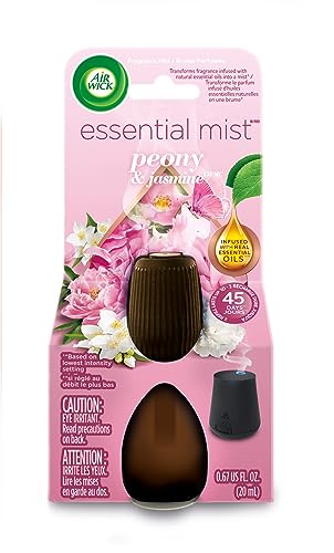 Recarga Air Wick Essential Mist, 1 unidad, Peonía y Jazmín, Difusor de Aceites Esenciales, Ambientador - imagen 3