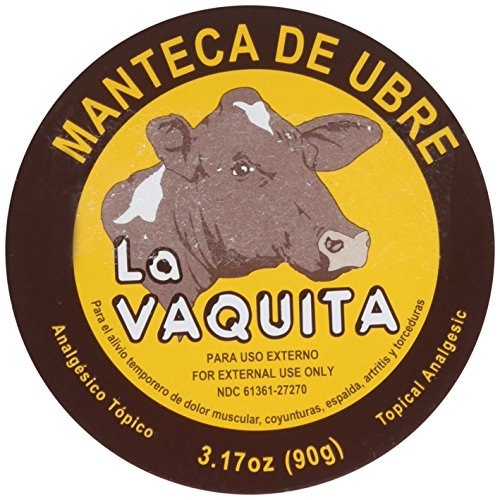Manteca de Ubre La Vaquita 3.17 Oz. Analgésico Tópico para Alivio del Dolor - imagen 1