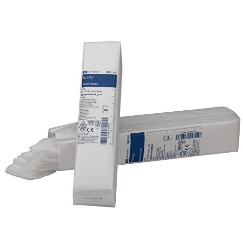 Esponja de Gasa Curity Covidien 12287, No Estéril, 12 capas, 2 x 2, Paquete de 200 unidades - imagen 5