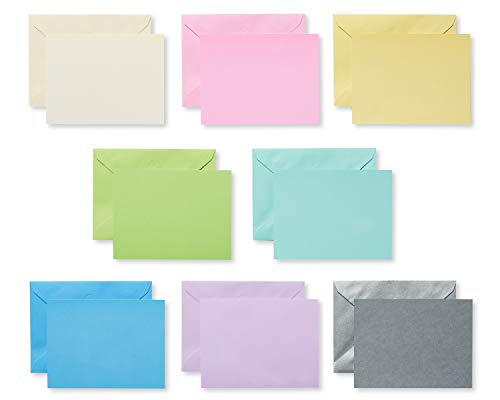 Tarjetas en Blanco American Greetings en Paquete de 100 con Sobres, Colores Pastel - imagen 5