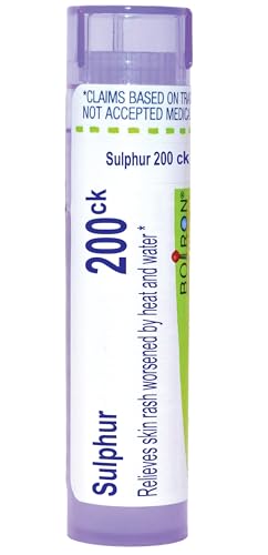Boiron Sulphur 200C Medicina Homeopática para Erupciones Cutáneas - 80 Gránulos - imagen 4