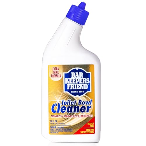Limpiador de Inodoro Bar Keepers Friend - 24 fl oz - Fórmula Extra Gruesa que Limpia y Desodoriza, Elimina Manchas de Óxido y Depósitos Minerales (1) - imagen 3