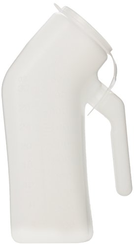 Orinal Masculino Grafco con Tapa, Capacidad de 32 Oz/1000 ml, Botella Médica para Hombres, Modelo 3201 - imagen 2
