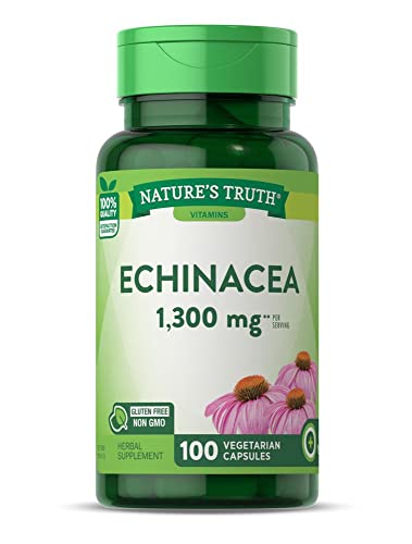 Cápsulas de Extracto de Equinácea Nature's Truth | 100 Unidades | Sin OGM y Sin Gluten - imagen 2