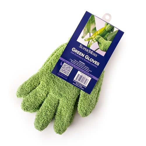 Guantes de Microfibra SuperMoss (01710) para Plantas – Brillo Suave y Limpiador para Plantas de Interior, Accesorios Reutilizables, Duraderos y - imagen 5