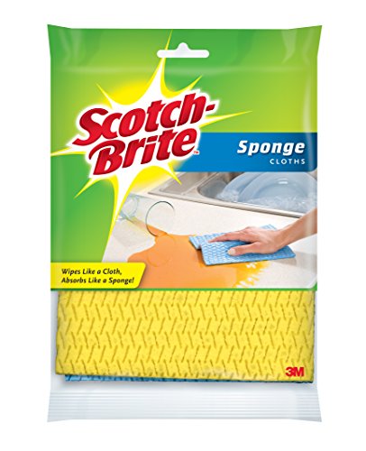 Paquete de 6 Paños Scotch-Brite – 3 Paquetes de 2 Cada Uno, Reutilizables y Lavables, Paños de Limpieza Multiusos de Alta Absorción - imagen 3