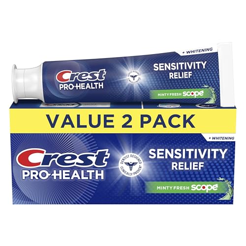 Pasta Dental Crest Pro-Health Advanced para Sensibilidad y Blanqueamiento con Scope, 5.1 oz x 2 - imagen 4