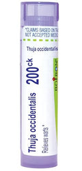 Boiron Thuja Occidentalis 200Ck Medicina Homeopática para Verrugas - 80 Gránulos - imagen 1