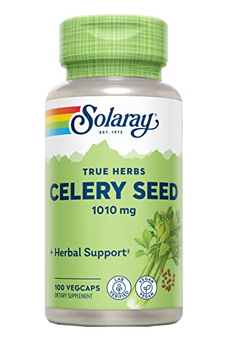 Solaray Semilla de Apio, 505mg, 100 Cápsulas Vegetarianas - imagen 2