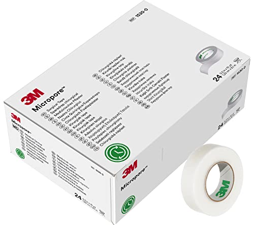 Cinta Quirúrgica 3M™ Micropore™ 1530-0, 1/2 pulg x 10 yd (1.25 cm x 9.1 m), 24 rollos/caja, 10 cajas/case - imagen 4