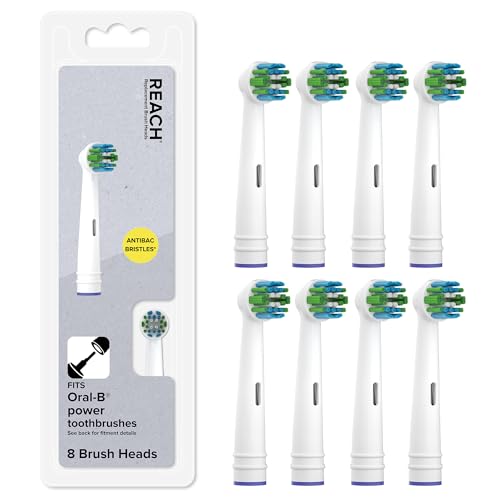 Cabezas de cepillo de dientes de repuesto REACH Universal, compatibles con cepillos eléctricos Oral-B, paquete de 8 unidades - imagen 4