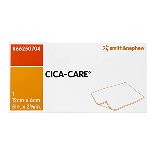 CICA-Care PHARMAIDEA Srl Hoja de Gel de Silicón Autoadhesiva para Manejo de Cicatrices y Cuidado de Heridas, 12 cm x 6 cm Blanco/Naranja - imagen 5