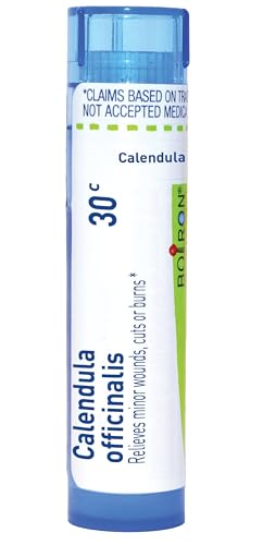 Boiron Calendula Officinalis 30C para Heridas Menores, Cortes o Quemaduras - 80 Gránulos - imagen 1