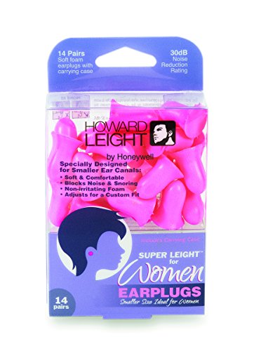 Tapones desechables preformados para mujeres Howard Leight by Honeywell Super Leight, tamaño pequeño, 14 pares (R-01757) - imagen 2