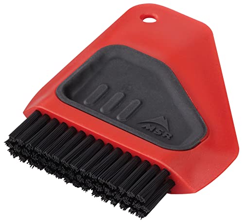 Cepillo y Raspador MSR Alpine, Color Rojo - imagen 4