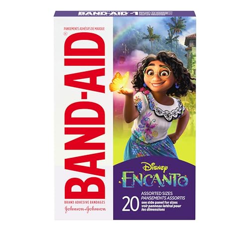 Curitas Band-Aid para Cortes y Raspones, Cuidado de Heridas con Personajes de Disney Encanto, Curitas Divertidas para Niños y Niñas, Tamaños - imagen 5