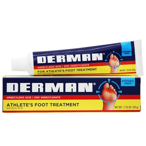 Crema Derman para el Tratamiento del Pie de Atleta, 1.76 Oz, Paquete de 2 Tubos - imagen 5