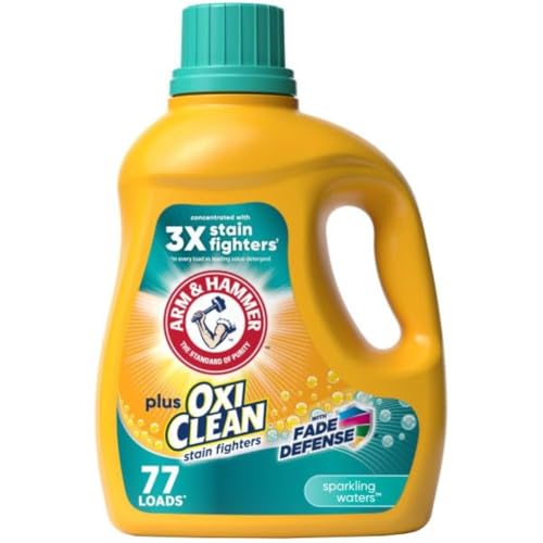 Detergente Líquido para Ropa ARM & HAMMER Plus OxiClean Fade Defense, 77 Cargas, 100.5 Fl Oz - imagen 1