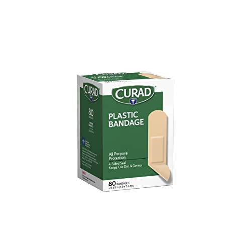 Curad Curitas Plásticas 0.75 X 3 Pulgadas, Paquete de 80 Unidades - imagen 1
