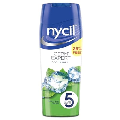 Polvo Herbal Refrescante Nycil para Calor Prickly Heat con Neem y Pudina, Talco Cool 150g - imagen 4