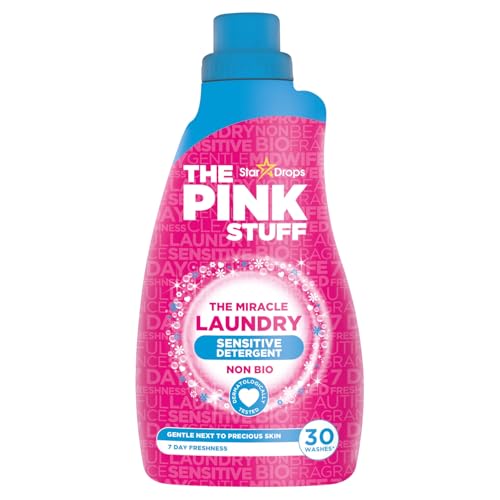 Stardrops - The Pink Stuff - Detergente Líquido Milagroso para Ropa Sensible Sin Bio - imagen 3