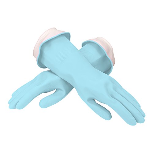 Guantes Premium Waterblock Casabella Aqua Blue, Talla Grande - imagen 2