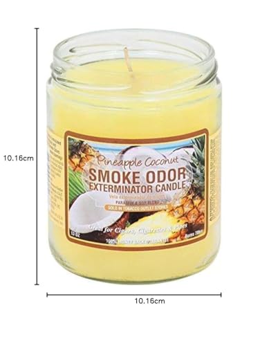 Vela Exterminadora de Olores a Humo, Piña y Coco - 13 oz - imagen 4