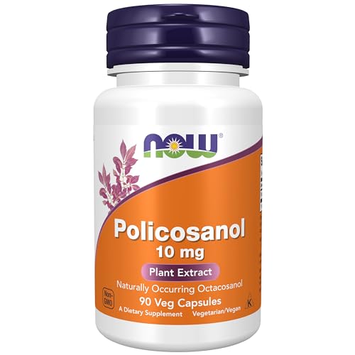 Suplementos NOW Foods, Policosanol 10 mg, Mezcla de Alcoholes Grasos de Cadena Larga (LCFAs) Derivados de Caña de Azúcar, 90 Cápsulas Veganas - imagen 2