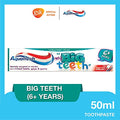 Pasta Dental Aquafresh My Big Teeth 6 Años+ (50ml) - imagen 1