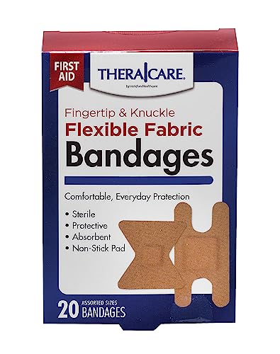 Thera|Care Banditas Flexibles para Dedos y Nudillos | 20 Piezas - imagen 3