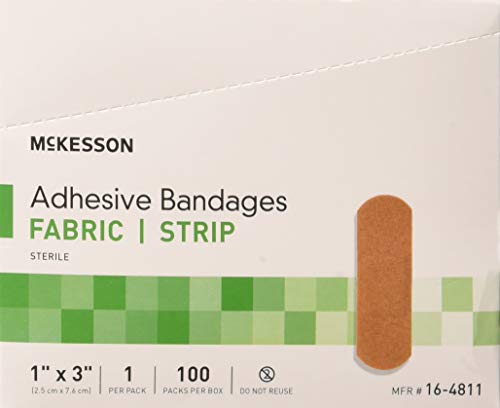 Tiras Adhesivas de Tela McKesson Performance, 100 Piezas (Paquete de 2) - imagen 3