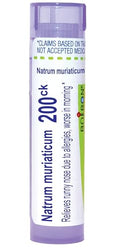 Boiron Natrum Muriaticum 200Ck Medicina Homeopática para Nariz Congestionada - 80 Gránulos - imagen 1