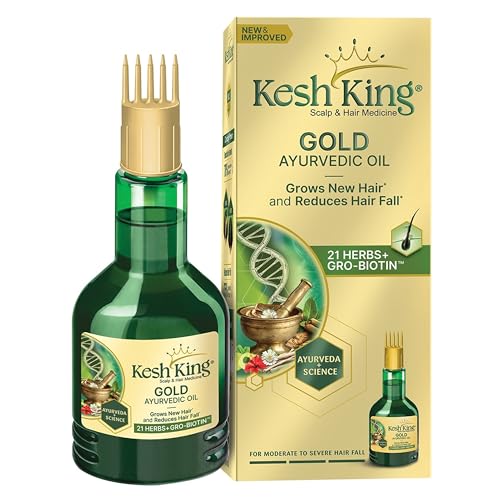 Aceite Capilar Ayurvédico Kesh King | Aceite Herbal con Bhringraj y Amla | Fomenta el Crecimiento del Cabello | Reduce la Caída | Nutre el Cuero - imagen 1