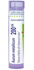 Boiron Aurum Metallicum 200Ck para la Irritabilidad con Intolerancia al Ruido - 80 Gránulos - imagen 1