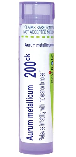 Boiron Aurum Metallicum 200Ck para la Irritabilidad con Intolerancia al Ruido - 80 Gránulos - imagen 2