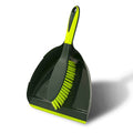 Set de Recogedor y Cepillo Pine-Sol | Diseño Compacto y Apilable | Recogedor Portátil con Mango de Goma, Color Verde - imagen 1
