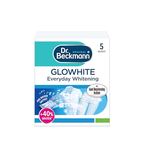 Dr.Beckmann Glowhite - Paquete de 5 sobres de 40g para blanquear y cuidar tu ropa - imagen 5
