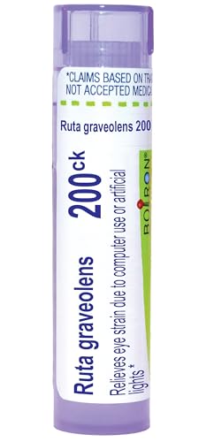 Boiron Ruta Graveolens 200Ck para la Fatiga Visual por Uso de Computadora o Luces Artificiales - 80 Gránulos - imagen 6