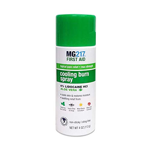 Spray Refrescante para Alivio del Dolor MG217, Alivio Rápido para Quemaduras de Sol, Cortaduras y Picaduras, 4 oz, Libre de Crueldad - imagen 2